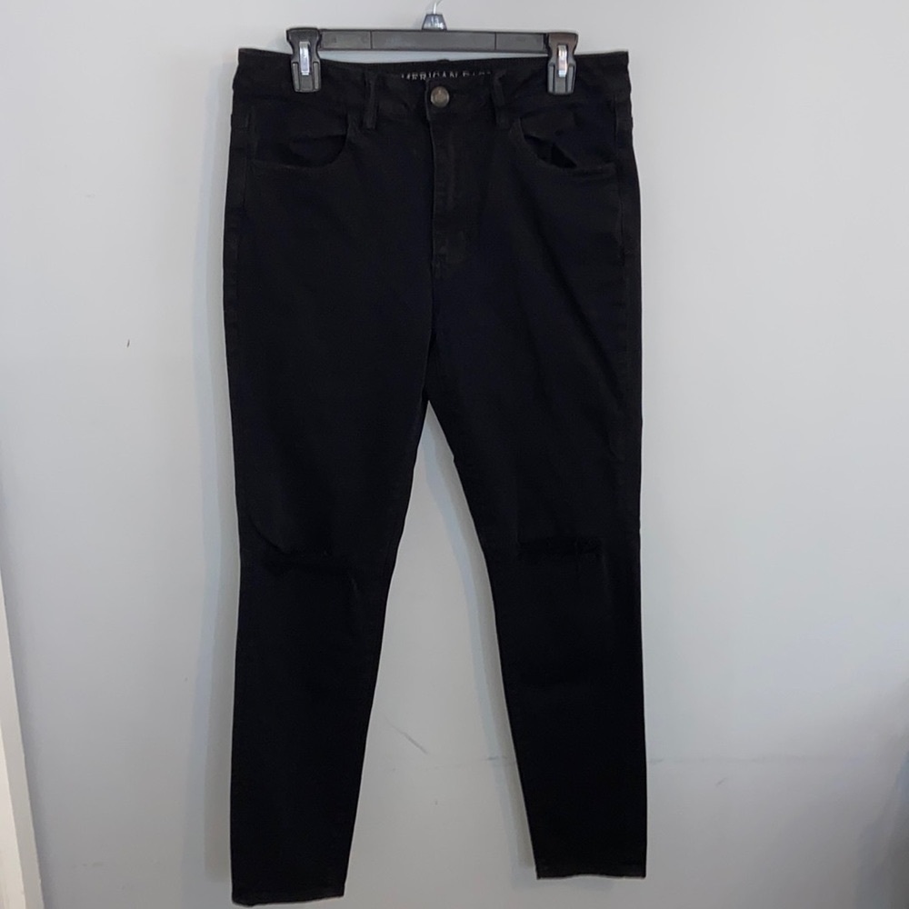 American Eagle - Ripped High Rise Jegging Jeans - 12
